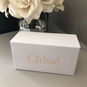 Chloe Box white and pink